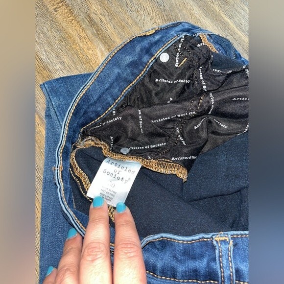 Articles of Society | Released Hem Cropped jeans - Picture 4 of 6